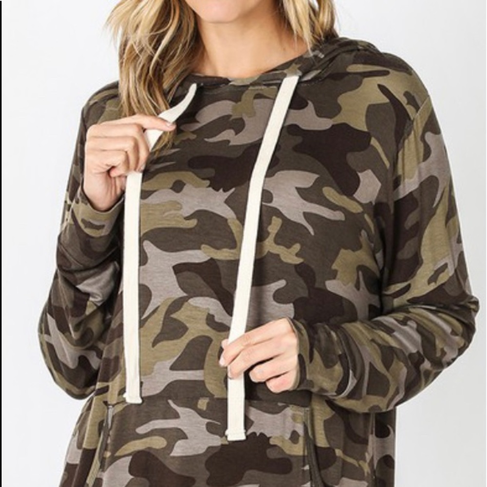 The Huntress - Camouflage Hoodie
